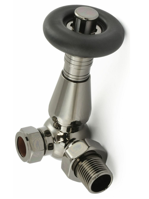 Lambeth Corner TRV Set - Black Nickel